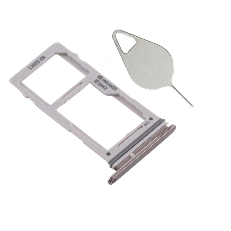 Tiroir double SIM Noir du Samsung Galaxy S10 Plus SM-G975