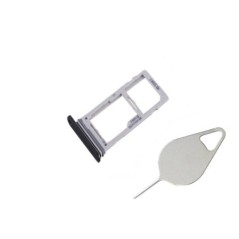 Tiroir double SIM Noir du Samsung Galaxy S9 SM-G960