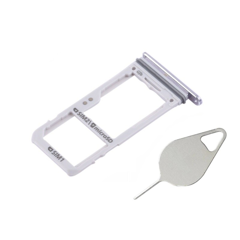 Tiroir double SIM Gris du Samsung Galaxy S8 SM-G950