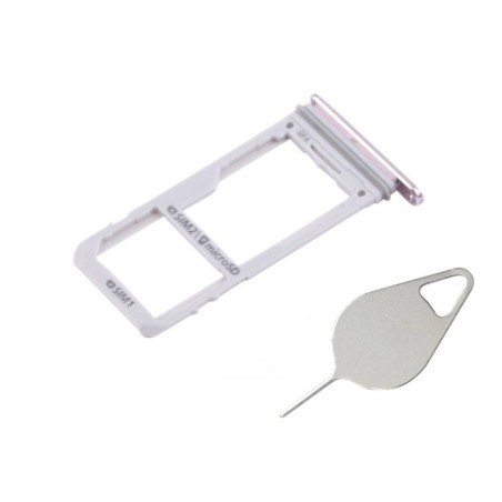 Tiroir double SIM Rose du Samsung Galaxy S8 SM-G950
