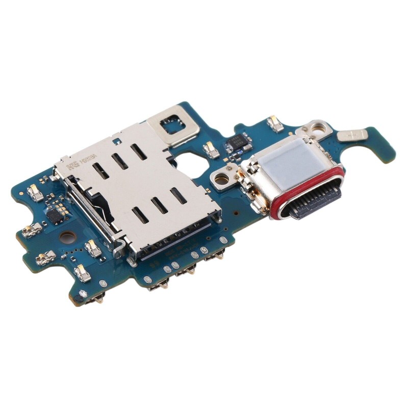 Circuit interne du Connecteur de charge USB-C et lecteur carte SIM