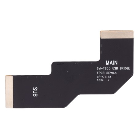Nappe reliant la carte mère au connecteur de charge du Samsung Galaxy Tab S4 T835
