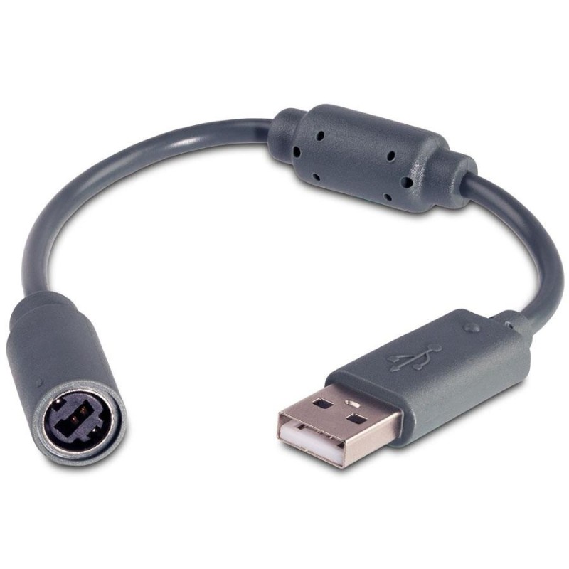 Raccord / Embout USB du câble de la manette filaire de la XBOX 360