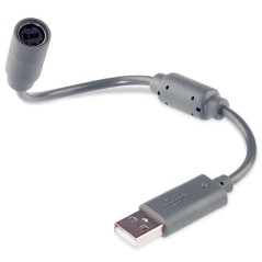 Raccord / Embout USB du câble de la manette filaire de la XBOX 360