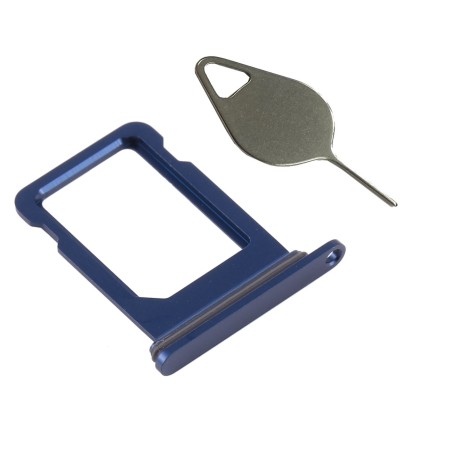 Tiroir de la carte SIM de l'iPhone 12 Mini Bleu