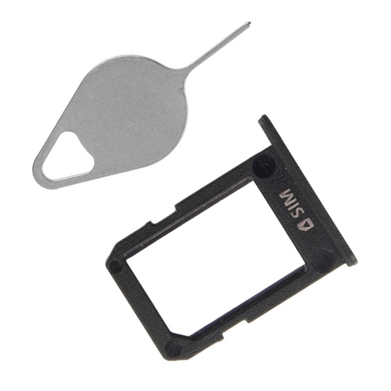 Tiroir de carte SIM Noir du Samsung Galaxy TAB S2 8" SM-T715 -