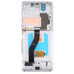 Bloc écran Dynamic AMOLED 2X Original Samsung pour Samsung Galaxy S21 Ultra Phantom Silver