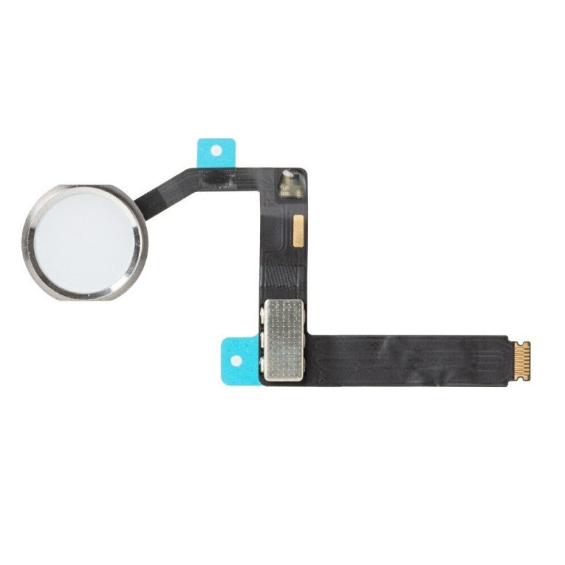 Nappe bouton Home Blanc / Argent de l'iPad Pro 9.7" (2016)