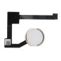 Nappe bouton Home Blanc / Argent de l'iPad Air 2