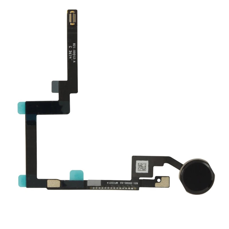 Nappe bouton Home Noir (Gris Sidéral) de l'iPad Mini 3