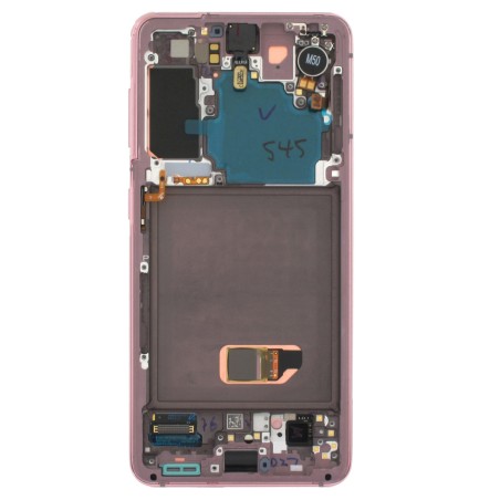 Bloc écran AMOLED + Tactile Original Samsung Assemblé sur châssis pour Samsung Galaxy S21 Phantom Pink