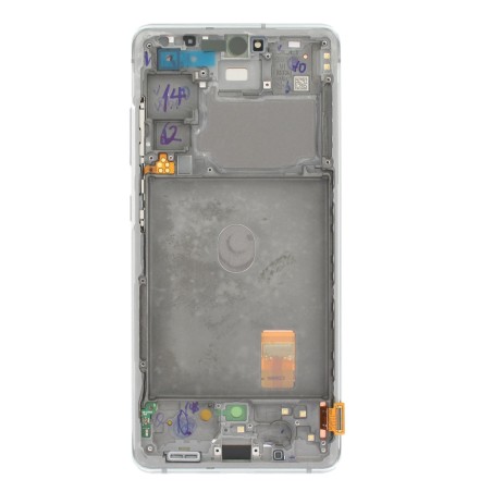 Bloc écran Super AMOLED Original Samsung pour Samsung Galaxy S20 FE Cloud White