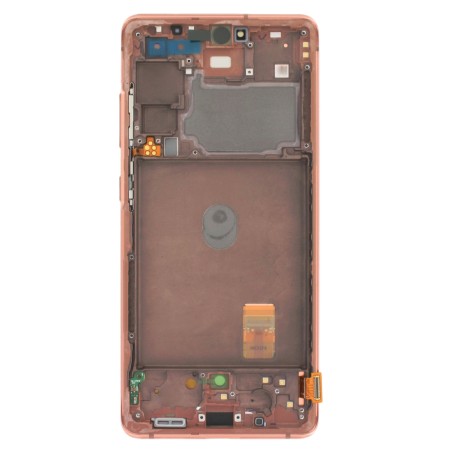 Bloc écran Super AMOLED Original Samsung pour Samsung Galaxy S20 FE Cloud Orange