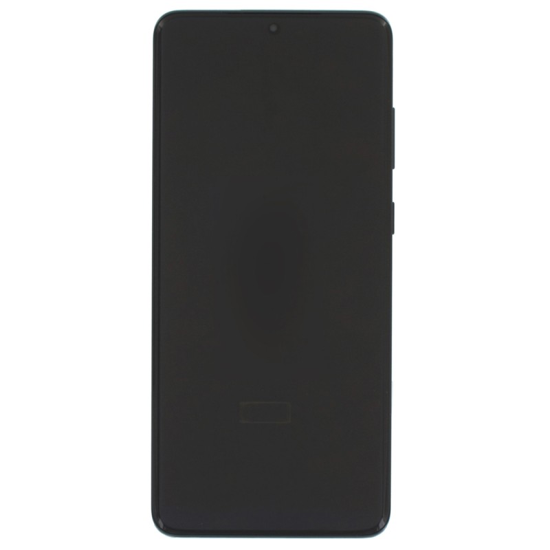 Bloc écran AMOLED + Tactile Original Samsung Assemblé sur châssis pour Samsung Galaxy S20 Plus Cosmic Black (Noir)