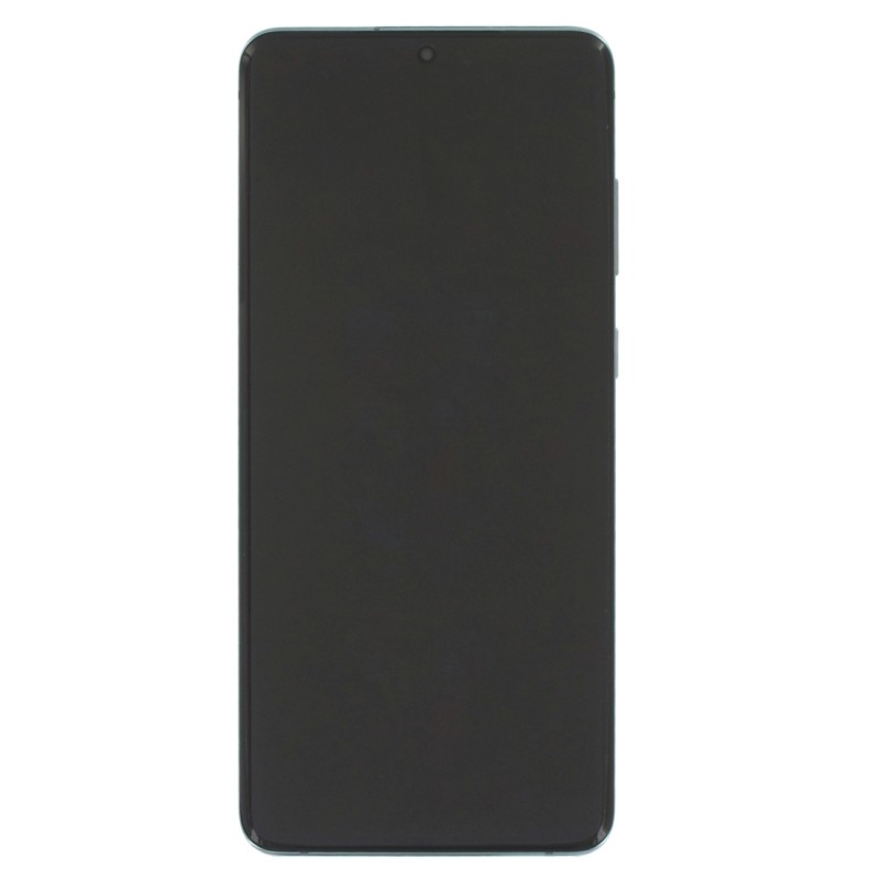 Bloc écran AMOLED + Tactile Original Samsung Assemblé sur châssis pour Samsung Galaxy S20 Plus Cosmic Gray (Gris)