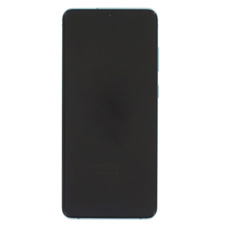 Bloc écran Dynamic AMOLED 2X Original Samsung pour Samsung Galaxy S20 Plus Cloud Blue (Bleu)