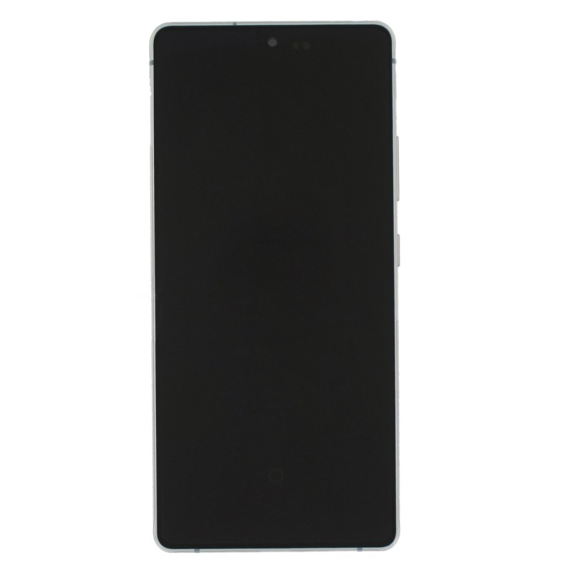 Bloc écran Super AMOLED Plus Original Samsung pour Samsung Galaxy S10 Lite Prism White (Blanc)