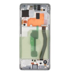 Bloc écran Super AMOLED Plus Original Samsung pour Samsung Galaxy S10 Lite Prism White (Blanc)
