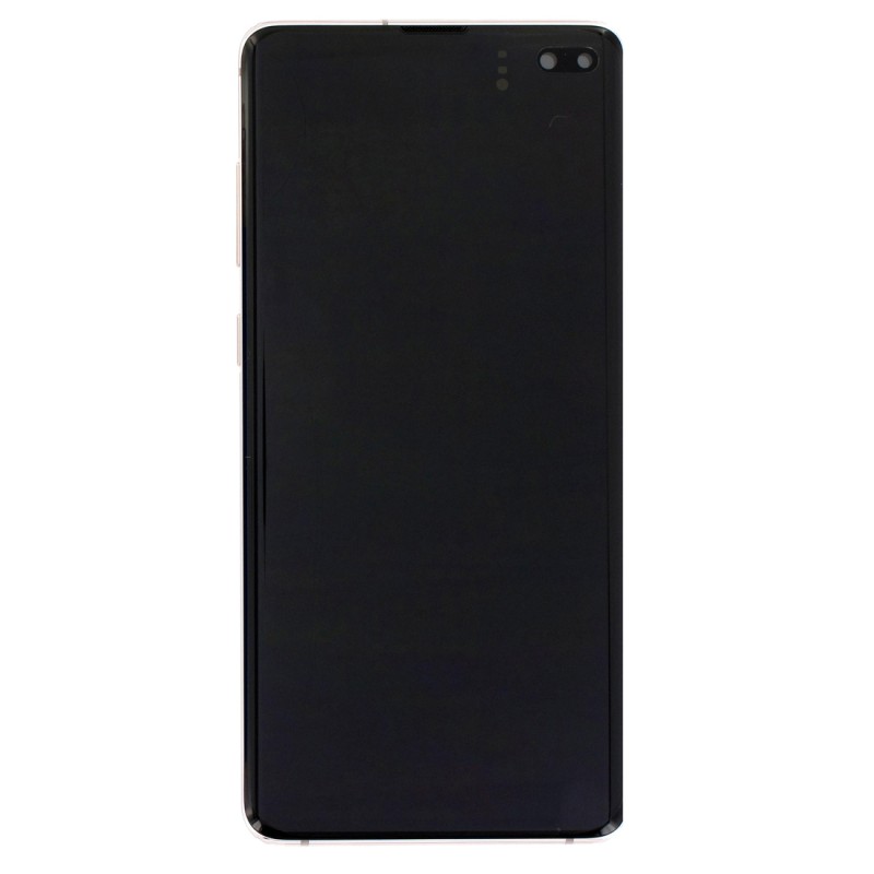 Bloc écran Super AMOLED Original Samsung pour Samsung Galaxy S10 PLUS Silver (Argent)