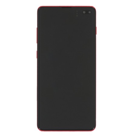 Bloc écran Super AMOLED Original Samsung pour Samsung Galaxy S10 PLUS Cardinal Red (Rouge)
