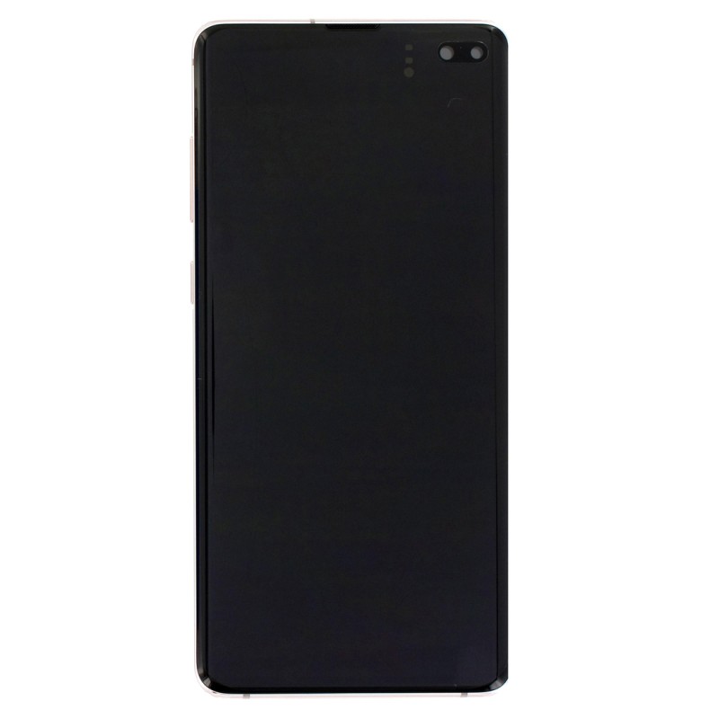 Bloc écran Super AMOLED Original Samsung pour Samsung Galaxy S10 PLUS Ceramic White (Blanc)