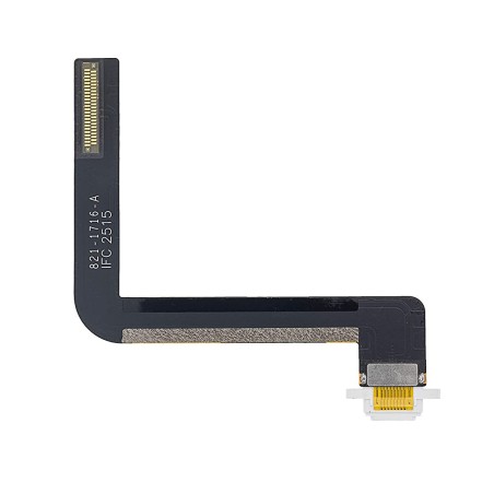 Nappe connecteur de charge de l'iPad Air 1ère Génération (2013) Blanc (Argent)