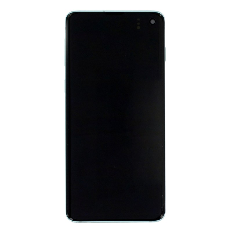 Bloc écran Dynamic AMOLED Original Samsung pour Samsung Galaxy S10 Prism Green (Vert)