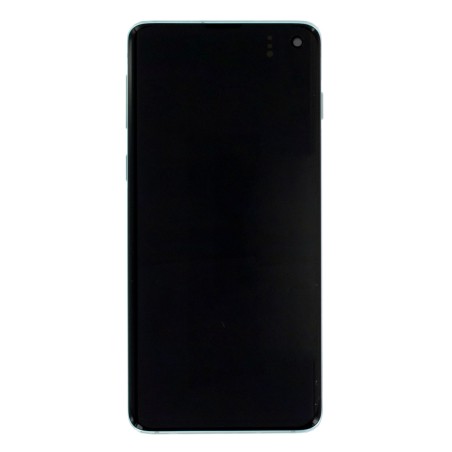 Bloc écran Dynamic AMOLED Original Samsung pour Samsung Galaxy S10 Prism Green (Vert)