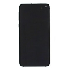 Bloc écran Super AMOLED Original Samsung pour Samsung Galaxy S10E Prism White (Blanc)