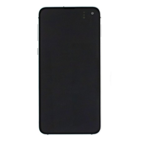 Bloc écran Super AMOLED Original Samsung pour Samsung Galaxy S10E Prism White (Blanc)