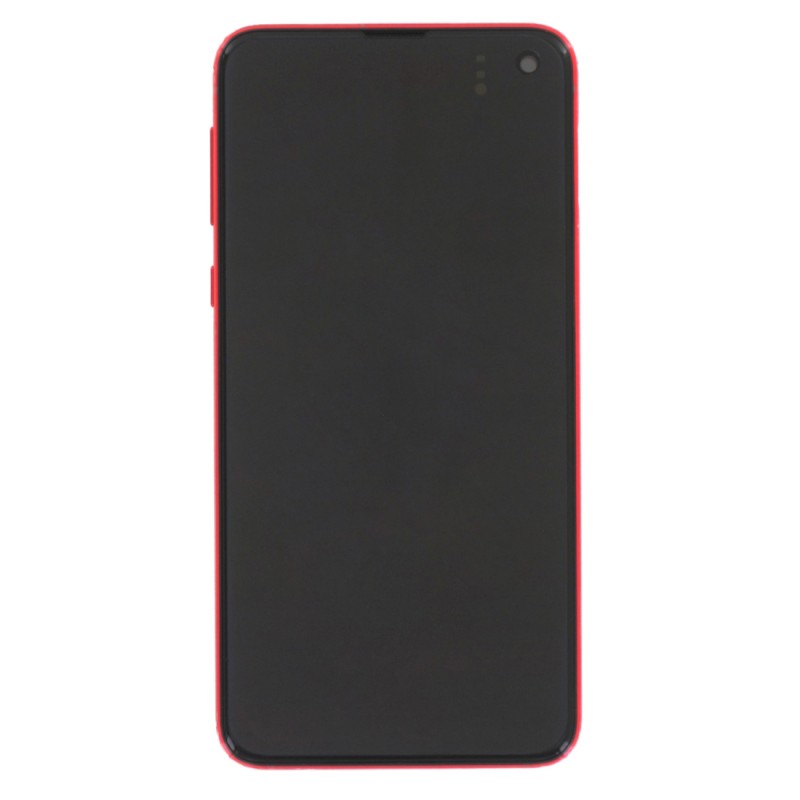 Bloc écran Super AMOLED Original Samsung pour Samsung Galaxy S10E Cardinal Red (Rouge)