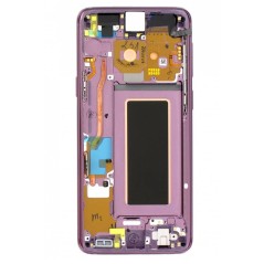 Bloc écran AMOLED + Tactile Original Samsung Assemblé sur châssis pour Samsung Galaxy S9 Orchidée (Violet)