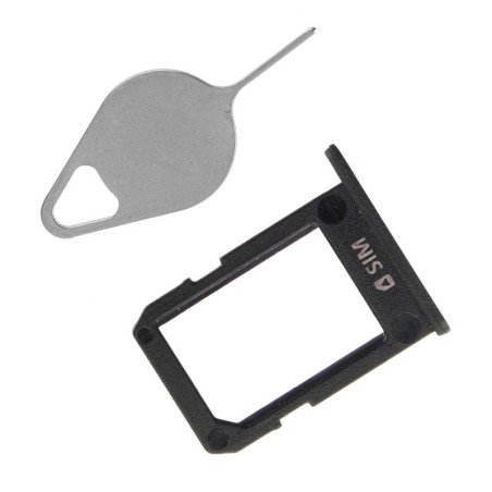 Tiroir de carte SIM Noir du Samsung Galaxy TAB S2 8" SM-T715 -
