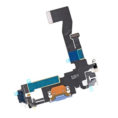 Nappe du connecteur de charge de l'iPhone 12 Mauve - Compatible