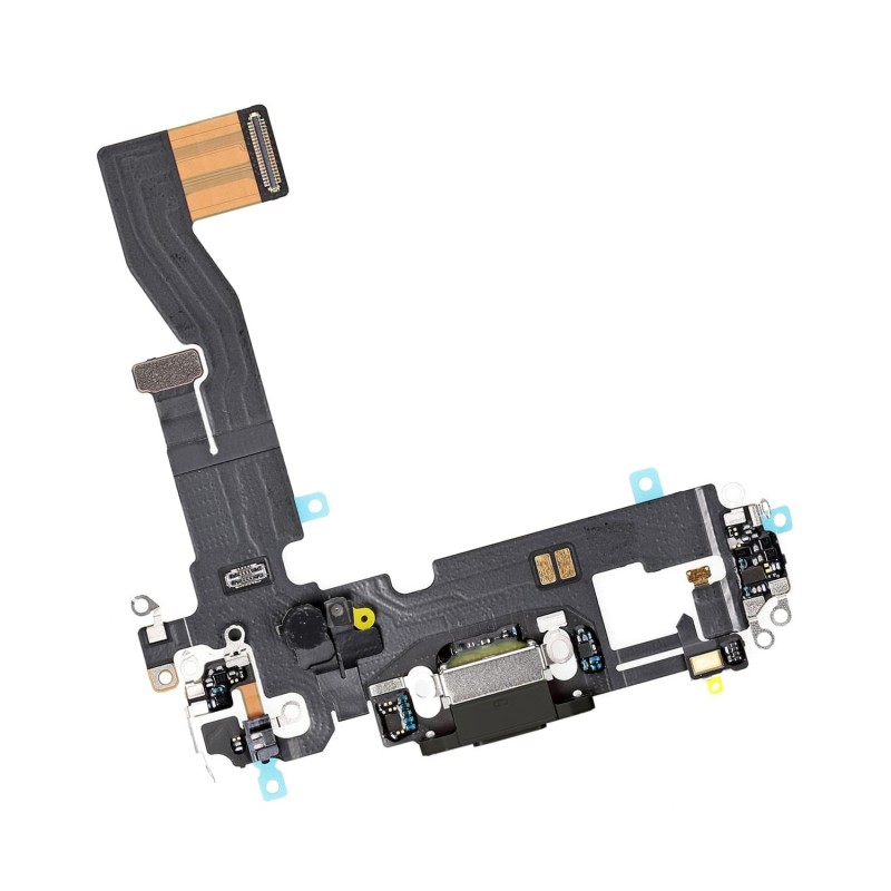 Nappe connecteur de charge Lightning Noir de l'iPhone 12 Pro - Originale