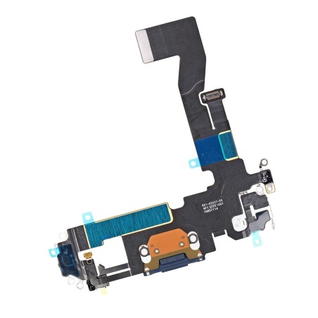 Nappe connecteur de charge Lightning Bleu de l'iPhone 12 Pro - Originale