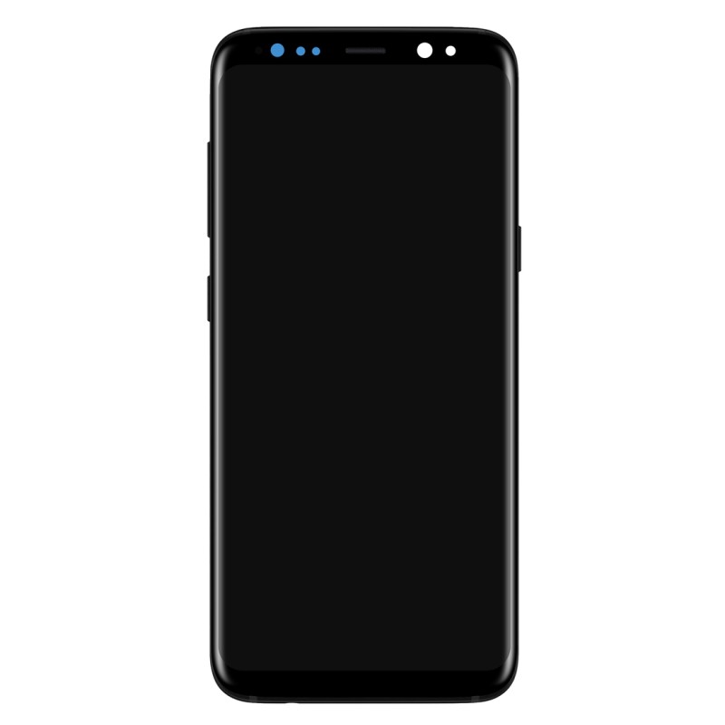 Bloc écran AMOLED + Tactile Original Samsung Assemblé sur châssis pour Samsung Galaxy S8 Plus Noir