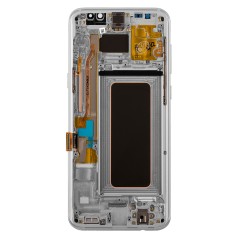 Bloc écran Super AMOLED Original Samsung pour Samsung Galaxy S8 Plus Argent