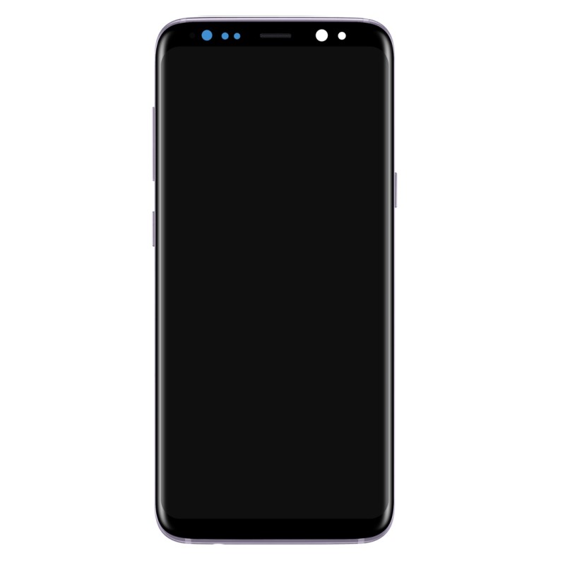 Bloc écran AMOLED + Tactile Original Samsung Assemblé sur châssis pour Samsung Galaxy S8 Plus Orchidée (Violet)