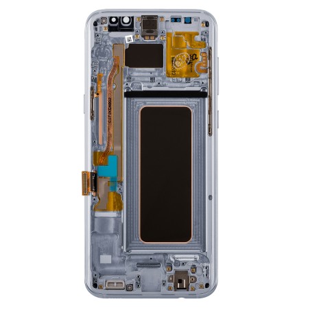 Bloc écran AMOLED + Tactile Original Samsung Assemblé sur châssis pour Samsung Galaxy S8 Plus Orchidée (Violet)