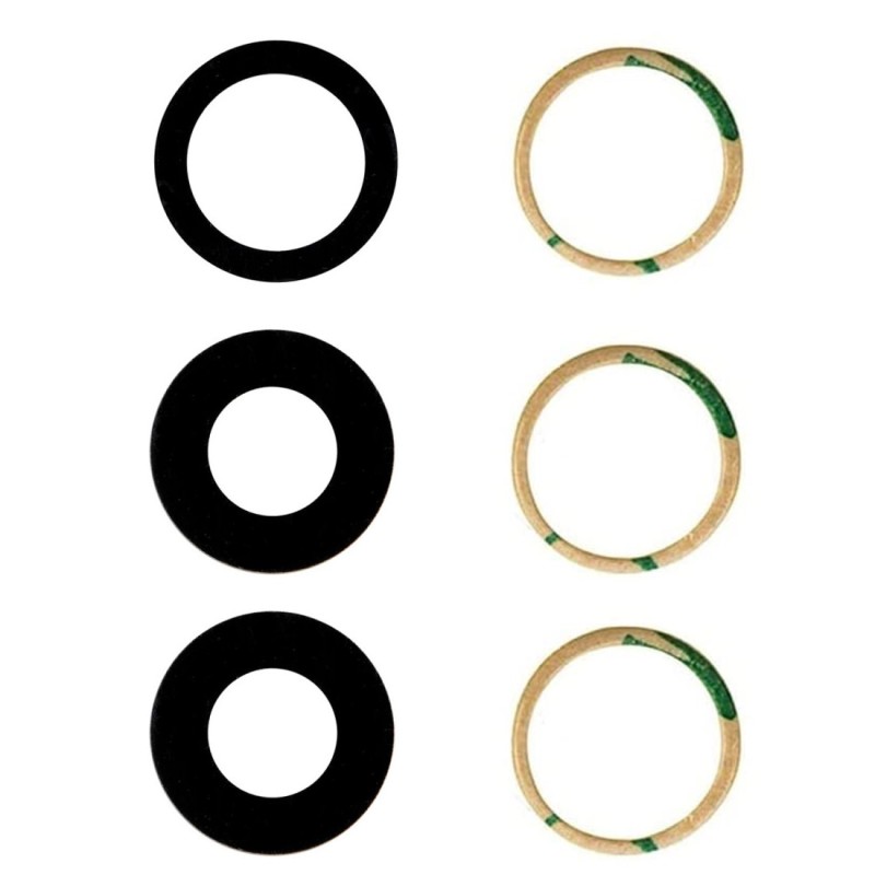 Set des 3 lentilles de protection caméra arrière de l'iPhone 12 Pro