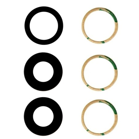 Set des 3 lentilles de protection caméra arrière de l'iPhone 12 Pro