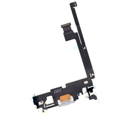 Nappe du connecteur de charge de l'iPhone 12 Pro Max Argent - Original