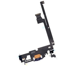 Nappe connecteur de charge Lightning Bleu de l'iPhone 12 Pro Max - Originale