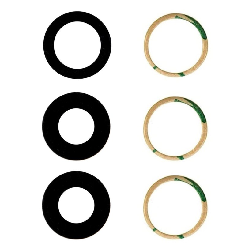 Set des 3 lentilles de protection caméra arrière de l'iPhone 12 Pro Max