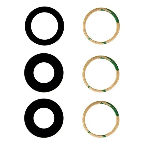 Set des 3 lentilles de protection caméra arrière de l'iPhone 12 Pro Max