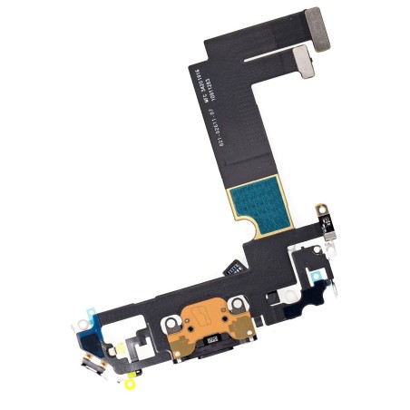 Nappe du connecteur de charge de l'iPhone 12 Mini Noir - Original