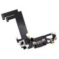Nappe connecteur de charge Lightning Noir de l'iPhone 12 Mini - Compatible