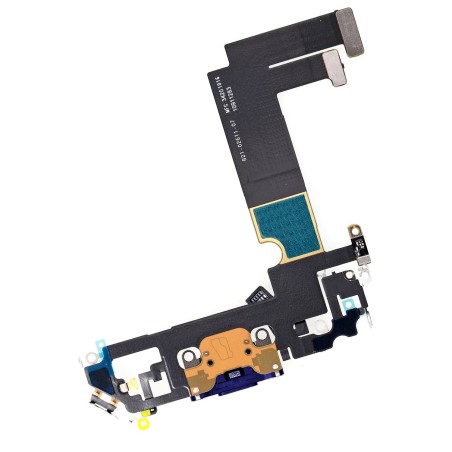 Nappe connecteur de charge Lightning Bleu de l'iPhone 12 Mini - Originale