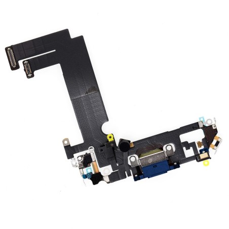 Nappe connecteur de charge Lightning Bleu de l'iPhone 12 Mini - Compatible